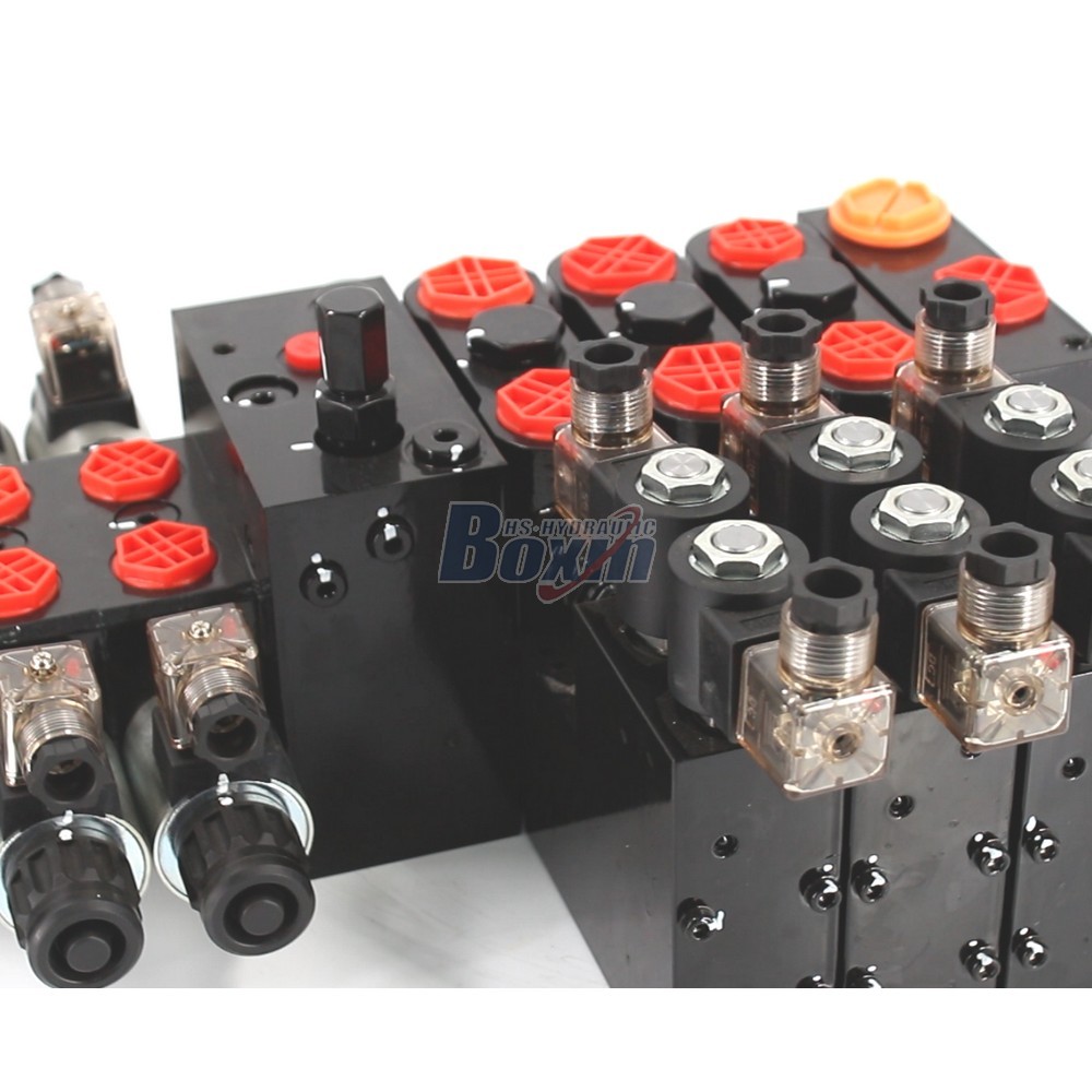 Custom OEM and Private Label DCV100E DCV58 Electro-hydraulic Valves detail image